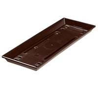 Geli Soucoupe pour caisse de balcon STANDARD brun 40 cm - plastique