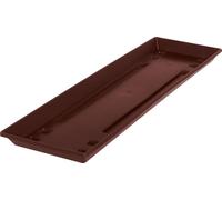 Geli Soucoupe pour caisse de balcon STANDARD brun 50 cm - plastique