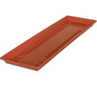 Geli Soucoupe pour caisse de balcon STANDARD Terracotta 50 cm - plastique
