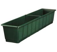 GELI Support pour fleurs. 80x17,5 gn vert foncé