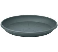 Geli Thermo Plastic Cylindro Soucoupe ronde en plastique pour pot de fleurs 37 cm anthrazit 38