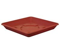 geli Thermo Plastic Dessous de Plats Nora Carré en Plastique - Terracotta, 35 x 35 cm