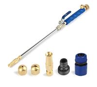 Gelia Buse de tuyau haute pression pour nettoyeur haute pression, jet haute pression, embout de tuyau d'arrosage extensible, pulvérisateur de nettoyage de vitres pour voiture, maison, jardin, verre