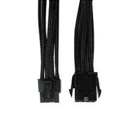 GELID Solutions Câble PCI-E 6-2 PIN | Manche simple noir | AWG 18 | Taille 30 cm | Couleur noire