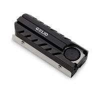 Gelid Solutions Icecap PRO M.2 SSD, Convient à tous les SSD M.2 Type 2280, Ventilateur PWM, 12000 RPM, 20x20x6mm, noir