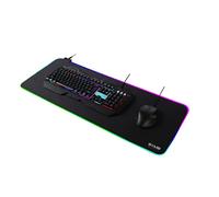 Gelid Solutions Nova Tapis de souris XL - Tapis de souris de jeu avec éclairage LED - Sous-main - Grand (80 x 30 cm)