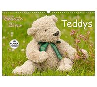 Geliebte Bären - Teddys (Wandkalender 2026 DIN A3 quer), CALVENDO Monatskalender: Wunderschöne Fotos von Teddybären die zum Träumen einladen