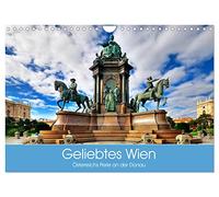 Geliebtes Wien. Österreichs Perle an der Donau (Wandkalender 2026 DIN A4 quer), CALVENDO Monatskalender: Auf den Spuren der Habsburger-Monarchie von einst