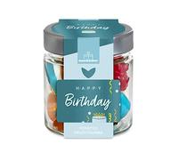 Gélifiés aux fruits Happy Birthday | Cadeau d'anniversaire | Cadeau d'anniversaire | Votre cadeau d'anniversaire | Cadeau pour un anniversaire | Cadeau dans un bocal de rangement pratique