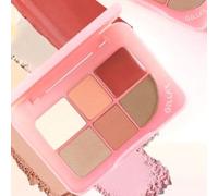 GELLA'S - 6 Colors Multi Function Palette - H02 Chestnut #H02 Chestnut - 11g