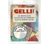 Gelli Arts Lot de 3 Mini Outils d'impression, matériau synthétique, Rouge, 19 x 10,1 x 0,6 cm