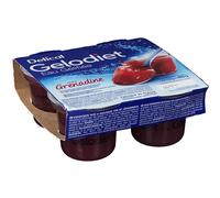 Gelodiet Eau Gélifiée Grenadine Autre 4x120 g
