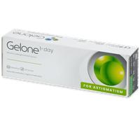 Gelone 1-day for Astigmatism (30 lentilles) Puissance: +0.50, BC: 8.60, Diamètre: 14.50, Cylindre: -0.75, Axe: 180° +0.50