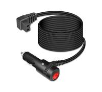 GELRHONR Câble d'alimentation CC pour réfrigérateur Portable de Voiture 12v, Allume-Cigare mâle 12v vers Cordon d'alimentation CC 14awg pour réfrigérateur de Voiture extérieur (3M/9.8FT)