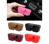 GELRHONR Housse de Protection pour Interface OBD, Capuchon de Protection pour Port OBD2, Prise OBDII en Silicone étanche à la poussière et à l'eau pour camions, Lot de 5