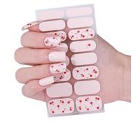 Gels De Pointe Français Ongles Bandes Brillante Autocollant Belle Enveloppe Art Scintillant Ongle Pointe Française Étanche Enveloppe