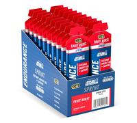 Gels énergétiques Applied Nutrition - Sprint Isotonic Energy Gel + Caffeine - Fruit Burst Boite de 20
