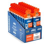 Gels énergétiques Applied Nutrition - Sprint Isotonic Energy Gel + Caffeine - Orange Boite de 20