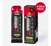 Gels pré-workout cola citron vert, Nitric Oxide Precursors 3x70g