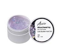 Gels solides pour constructeur d ' ongles, paillettes dures pour Extension, sculpture Non collante, colles en Poly dur