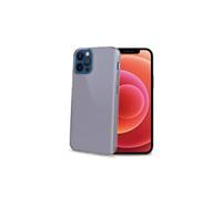 Celly Coque Transparente pour iPhone 12/12 Pro, Coque de Protection en Silicone Gelskin TPU Souple Anti-Chocs et Anti-Rayures