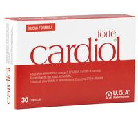 U.G.A. Nutraceutical Supplément cœur – Oméga‑3 EPA/DHA, CoQ10, monacoline, acide folique – 30 gélules