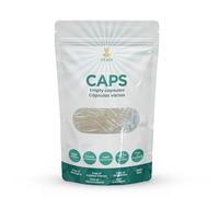 Gelule vide vegetale - Taille 0-1000 unités. Gélules vides transparentes, conditionnées en sachets 100% biodégradables.