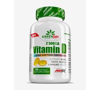 Gélules Amix Greenday Vitamin D3 2500 I.U. (90 gélules)