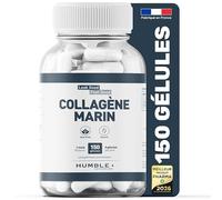 Gélules Collagene Marin Ultra-Concentrées - 150 Capsules - 2,5 g de Tripeptides Hydrolysés pour une Meilleure Santé de la Peau - 5 Capsules/Jour - Fabriqué en France