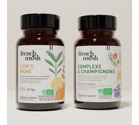 Gélules complexe champignons 5 lion’s mane focus et mémoire french mush