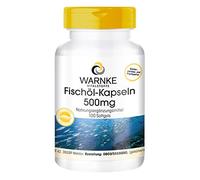 Gélules d´Huile de Poisson 500 mg - 100 gélules molles - 30% d'omega-3 (EPA et DHA) | Warnke Vitalstoffe - Qualité des pharmacies allemandes