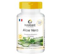 Gélules d'aloe vera - végétalien & hautement dosé - extrait d'aloe vera 200:1 - correspond à 4000mg d'aloe vera - 100 gélules | Warnke Vitalstoffe - Qualité des pharmacies allemandes