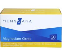 Gélules de citrate de magnésium MensSana, 60 gélules