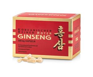 Gélules de ginseng rouge pur de Corée 300 mg