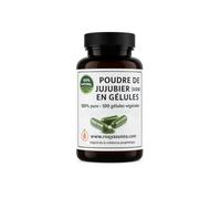 Gélules de Poudre de Jujubier (Sidr) - utiliser en Roqya -100 Gélules Végétariennes - 100% Naturel - Fabriqué en France - Bien-être & Purification