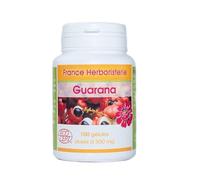 GELULES GUARANA - dosées à 300 mg poudre pure