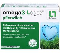Gélules Oméga3-Loges à base de plantes, 60 gélules