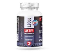 Gélules ProstAktiv | Serenoa Repens 360mg + Échinacée 360mg | Complément Prostate Homme avec Lycopène, Zinc et Vitamine D3 | Soutien Prostatique et Voies Urinaires | 30 Gélules