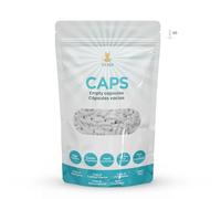 Gélules vides en gélatine - Taille "00" - 1000 pièces Gélules blanche emballées dans des sachets 100% biodégradables.