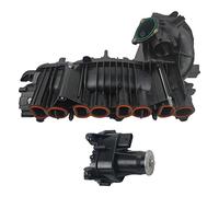 GELUOXI Collecteur d'admission avec actionneur #11614728712 11618507239 Compatible avec pour E60 E61 E82 E83 E84 E90 E91 E92 E93 1 3 5 Series X1 X3 2.0D avec moteur N47-11617797384 11617811215