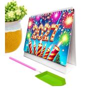Gem Art Calendrier mensuel fait à la main Décoration créative