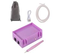Gem Art Painting Pen Stylo de peinture électrique avec compartiment de rangement Pas de stock de cire pour broderie, dessin, passe-temps