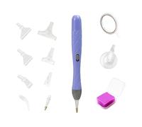 Gem Art - Stylet pour peinture au diamant, poignée ergonomique antidérapante, outil applicateur multi-pointes - Accessoire de bricolage pour adultes, débutants et professionnels - 18 x 10 x 2