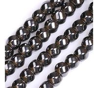 Gem-inside 8 x 16 mm Noir hématite Perles pour fabrication de bijoux Courroie Perles Strand 38,1 cm 6x7mm 6x7mm