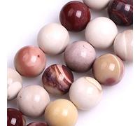 Gem-inside pièce de 16 mm lisse Twist Mookaite Perles pour fabrication de bijoux perles de courroie 38,1 cm 16mm 16mm Round