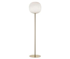 Gem Lampadaire Blanc/ Or