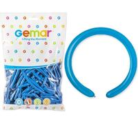 Gemar Lot de 100 ballons malléables Q260 couleur bleu pastel