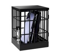 Gemaxvoled Boîte de verrouillage pour téléphone portable, cage verrouillable pour salle de classe, fête en famille