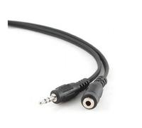 Gembird 1.5 m, 3.5mm/3.5mm, M/F câble audio 1,5 m 3,5mm Noir