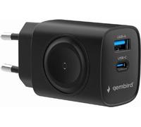 Gembird 2-en-1 20W chargeur rapide pour Apple Watch et téléphone | TA-UC-PDQCW20-01-BK